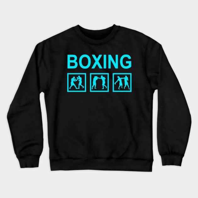 Boxing Crewneck Sweatshirt by TeeUniverse